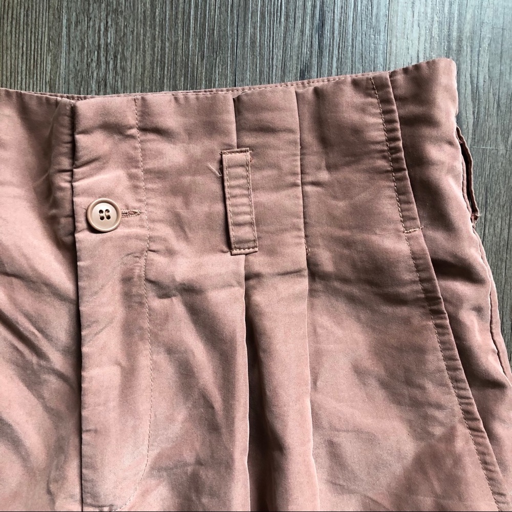 🌞3 for $25🌞 | High Waisted Paperbag Trouser Shorts - Picture 2 of 5
